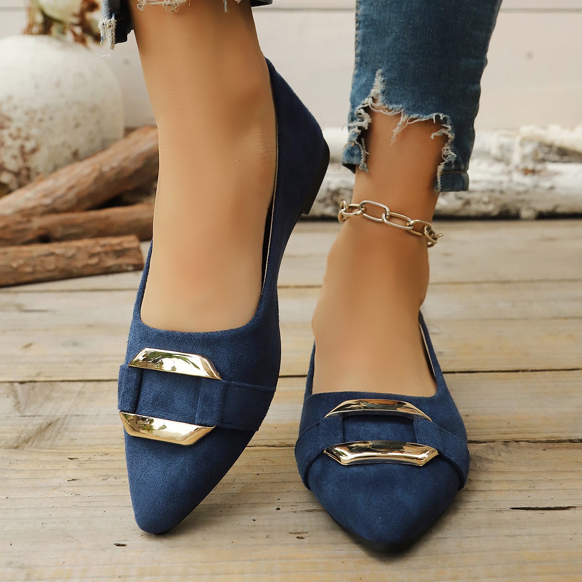 Women'S Shoes In Fashion - Spring and Autumn Elegant Pointed Sexy
