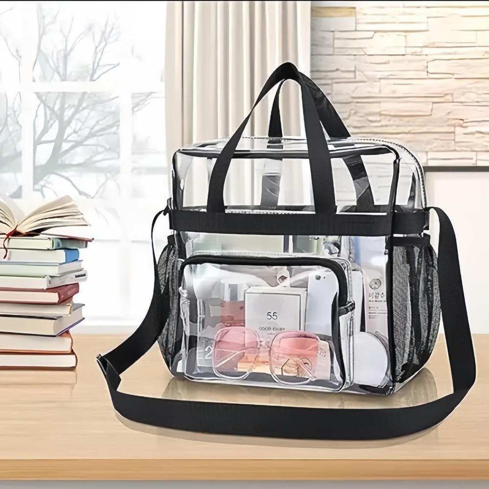 Clear Tote Bag Heavy Duty Plas - Women Shoes Zipper review and price