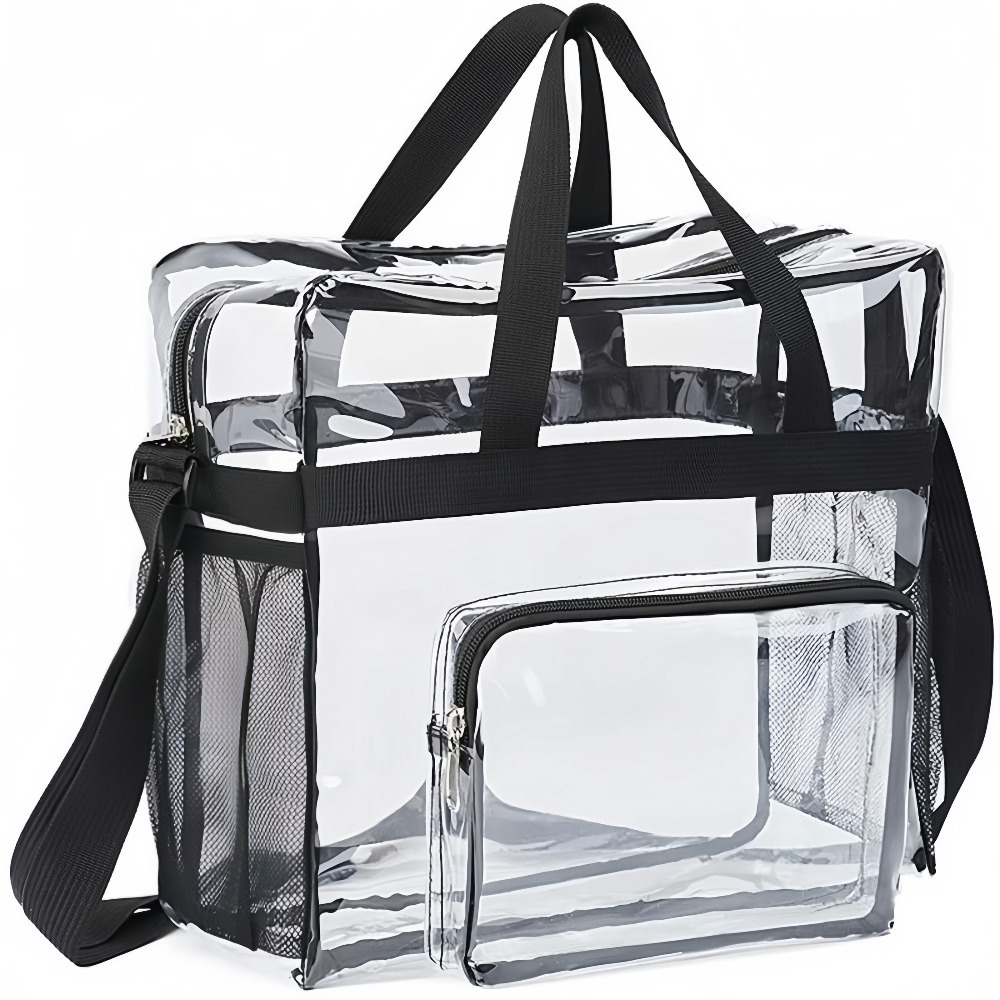 Clear Tote Bag Heavy Duty Plas - Women Shoes Zipper review and price
