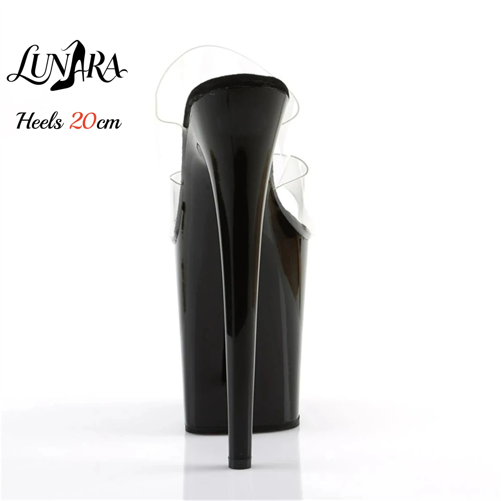 20cm Clear PVC Strappy Ultra H - Strappy Heeled Sandals review and price
