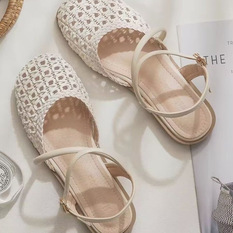 French-style Closed-toe Sandal - Square Toe Mule review and price