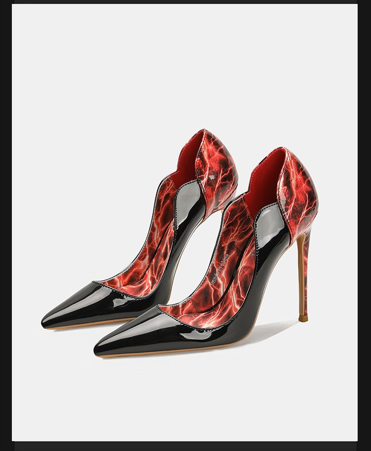 Electric Lightning Leopard Sti - Court Heel Pointed review and price
