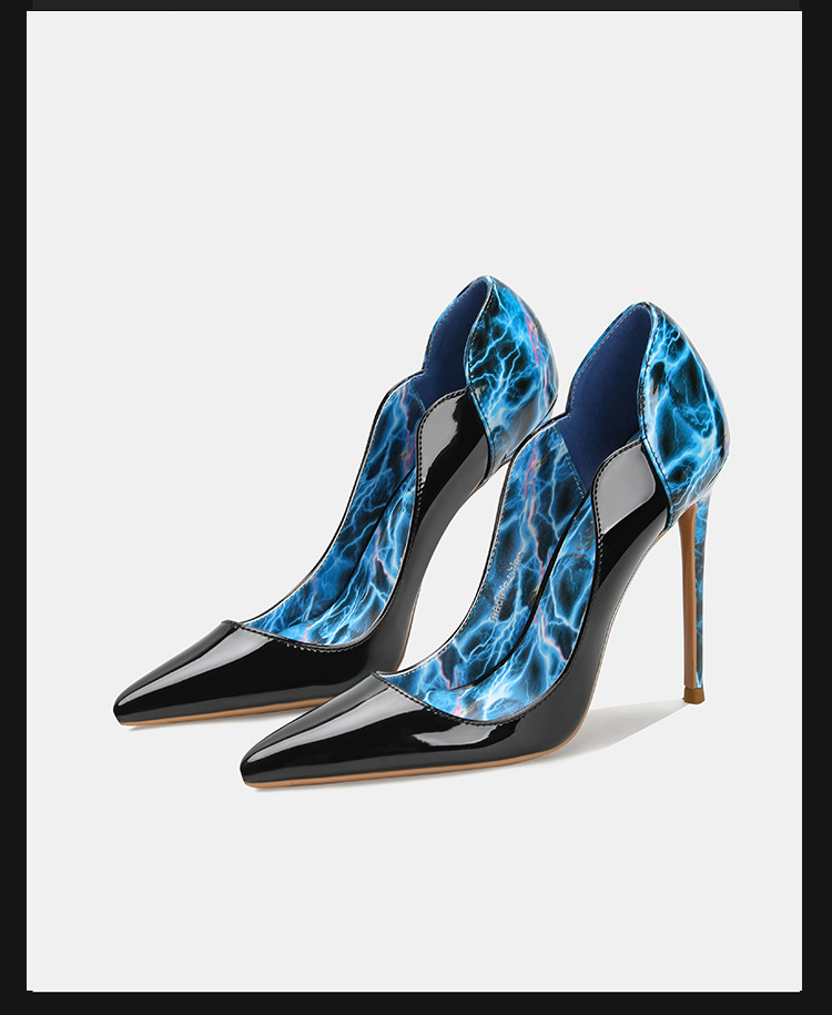 Electric Lightning Leopard Sti - Court Heel Pointed review and price