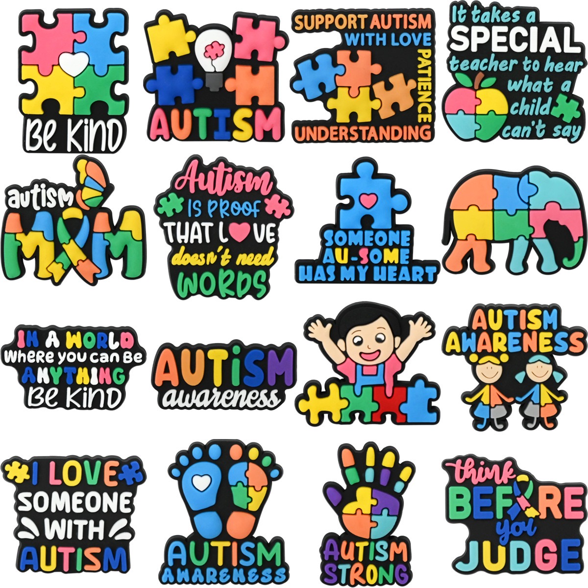 16-100pcs Be Kind Autism Shoe  - Women Shoes Kinds review and price
