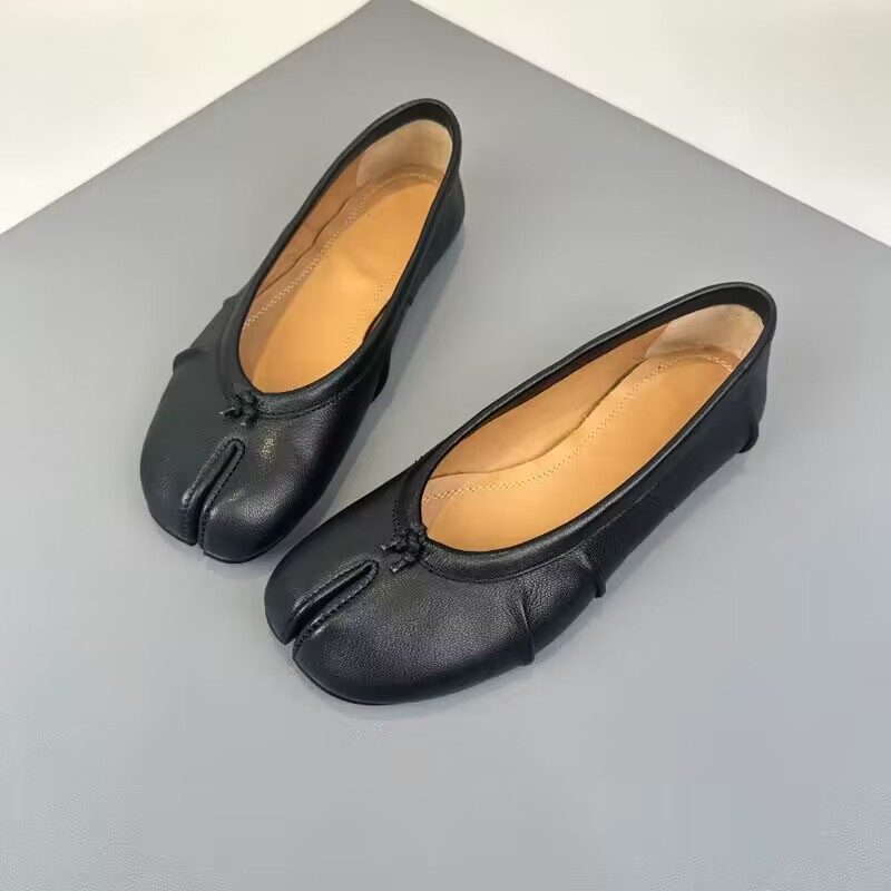 NEW Split Toe Flat Shoes Women - Loafer Flat Women review and price