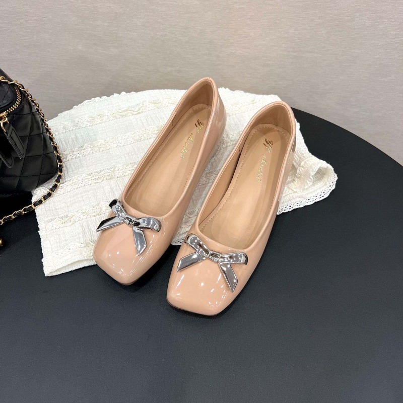 Art Style Bow Flat Shoes Women - Loafer Flat Women review and price
