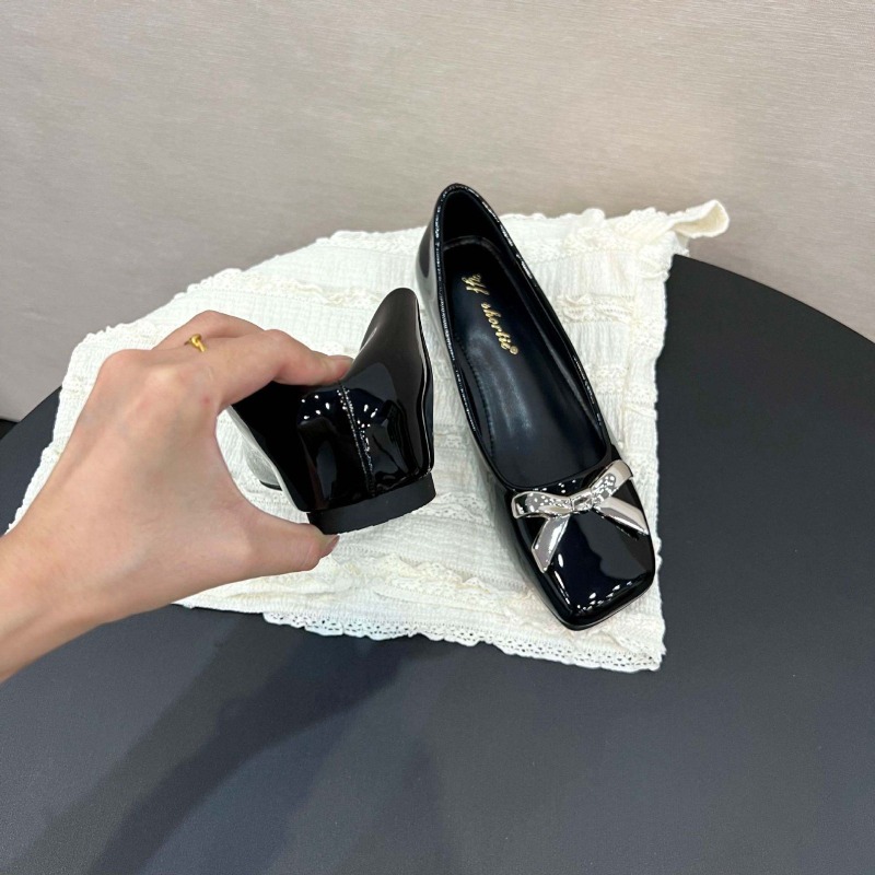 Art Style Bow Flat Shoes Women - Loafer Flat Women review and price