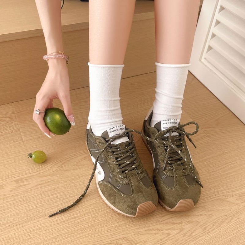 Retro Color Block Sneakers Wom - Women'S Shoes Casual Sneakers review and price