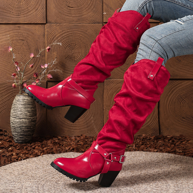 Pleated Women's Knee High Boot - Women'S Shoes Easy Street review and price