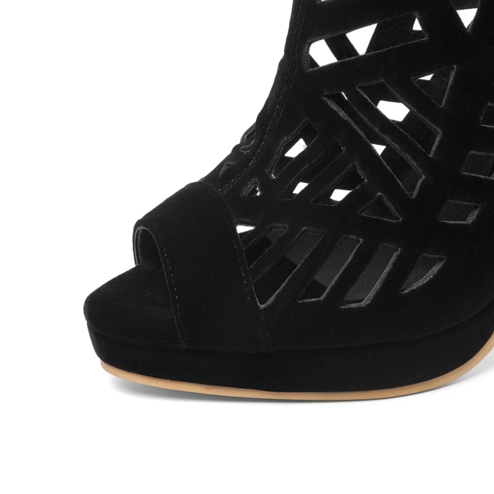 BLXQPY Super Big Size 28-52 Hi - Women'S Shoes Peep Toe review and price