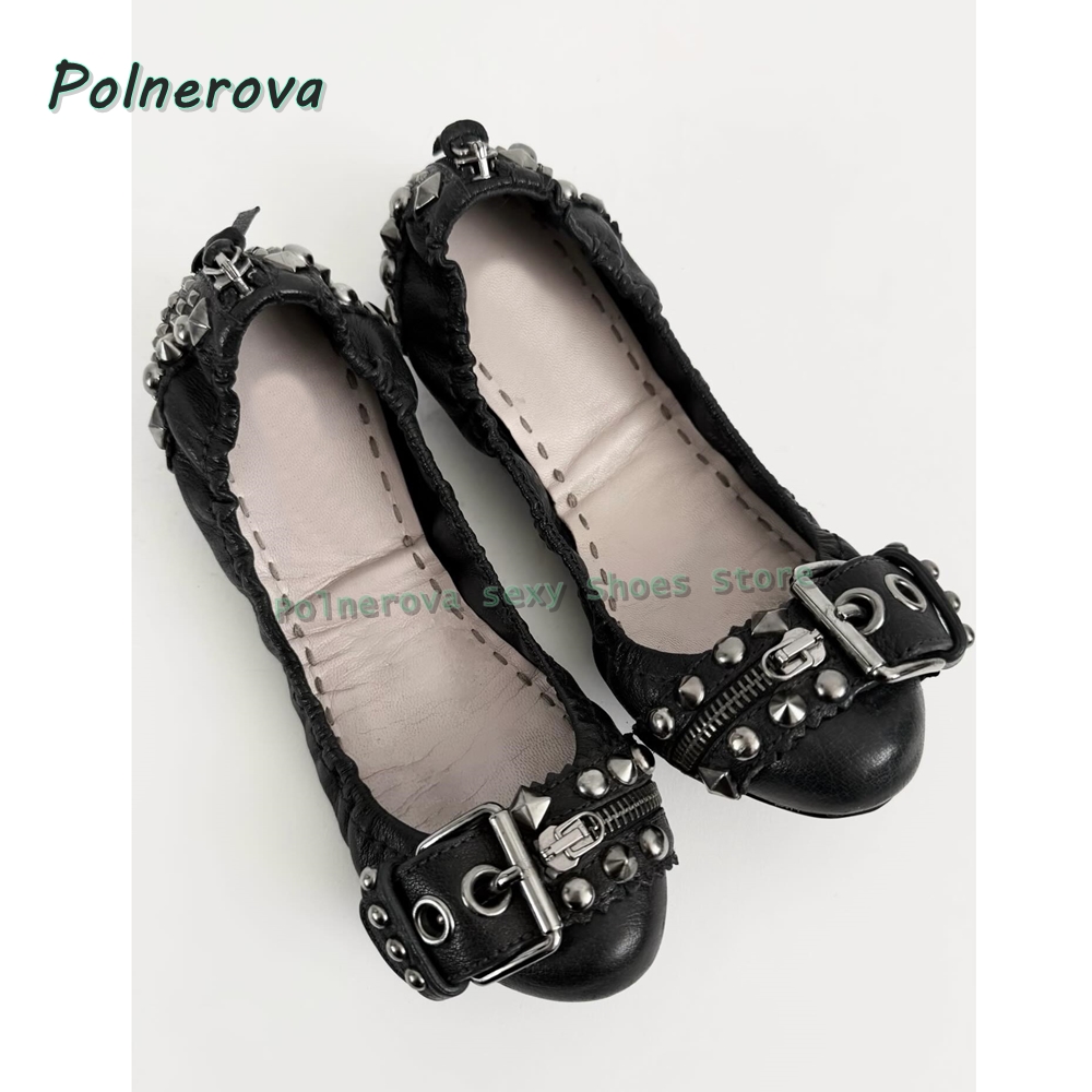 Rivet Belt Buckle Mary Jane Sh - Women'S Shoes In Fashion review and price