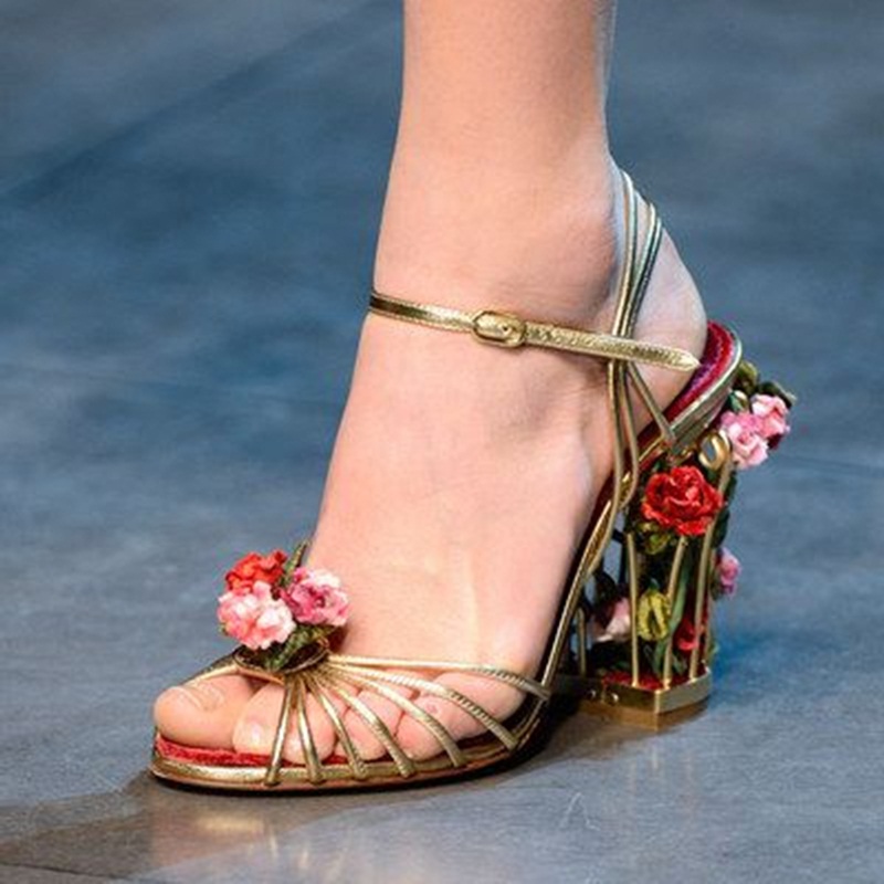 Luxury Bird Cage Women Sandals - Strappy Heeled Sandals review and price