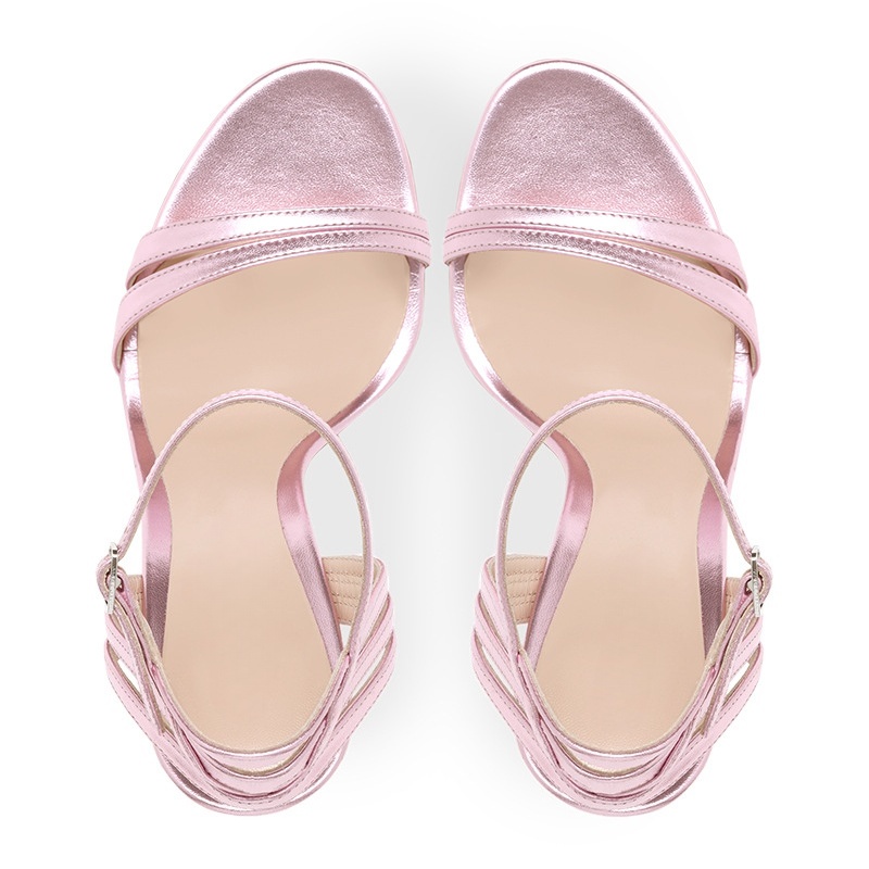 Strappy High Heel Sandals Open - Strappy Heeled Sandals review and price