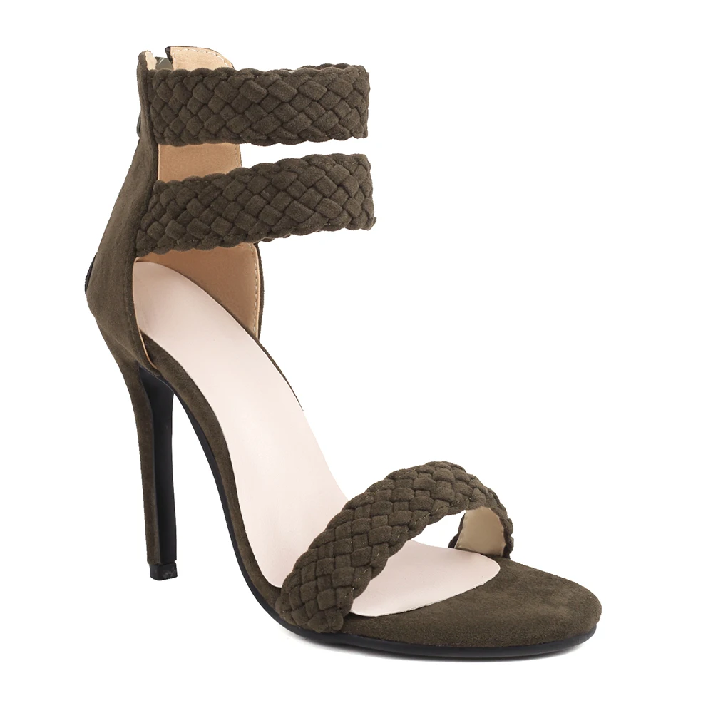 New Summer Sweet Brown Green W - Women Shoes Zipper review and price